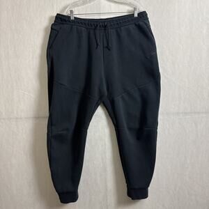 Nike Men's Size 3XL Black Cotton Blend Tech Fleece Jogger Pants CU4495-010